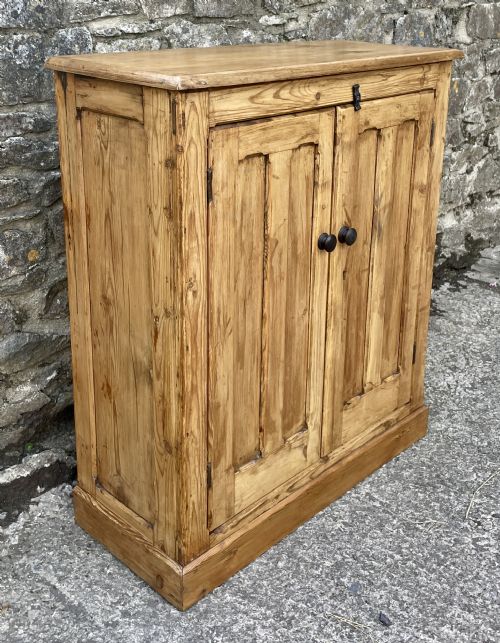 fig 1. Antique Stripped Pine Cupboard