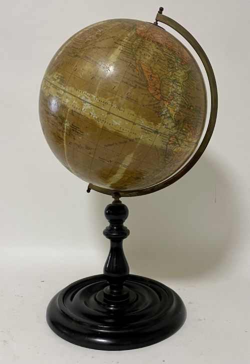 fig 1. Antique Geographia Terrestrial Globe