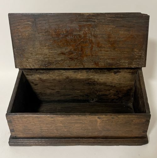 fig 1. Georgian Oak Candle Box