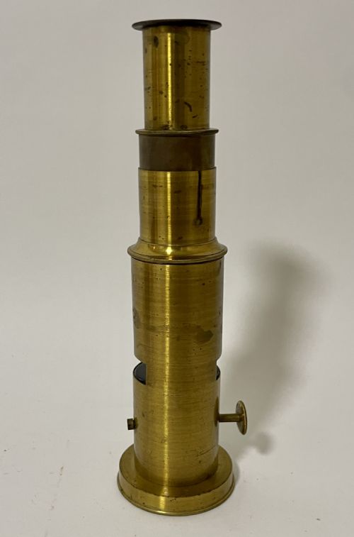 fig 2. Antique Brass Field Microscope