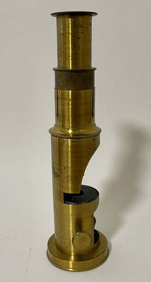 fig 3. Antique Brass Field Microscope
