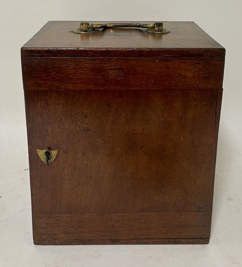 fig 1. Victorian Brass Bar Limb Microscope