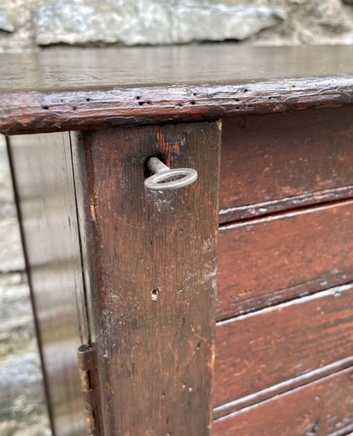 fig 2. Antique Wellington Style Workshop Drawers