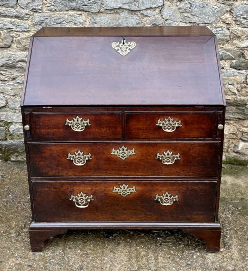 Small Georgian Oak Bureau