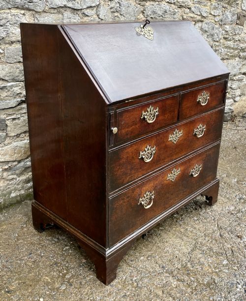 fig 2. Small Georgian Oak Bureau