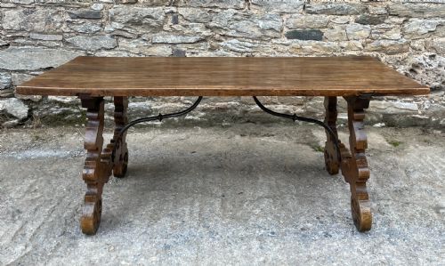 18th Century Spanish Walnut Table