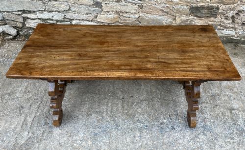 fig 2. 18th Century Spanish Walnut Table
