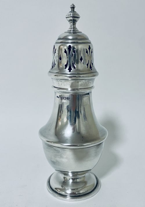 fig 1. Antique Silver Sugar Caster