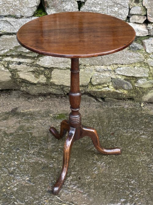 Georgian Oak Wine Table