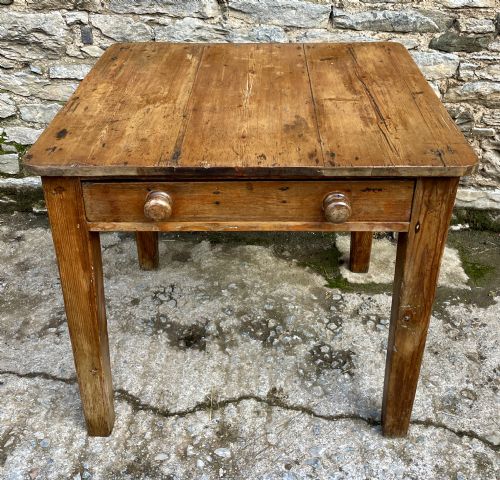 Small Antique Pine Table
