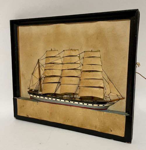 fig 1. Naive Half Block Model Ship of Archibald Russell