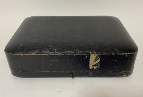 fig 4. Antique Silver Five Piece Cruet Set