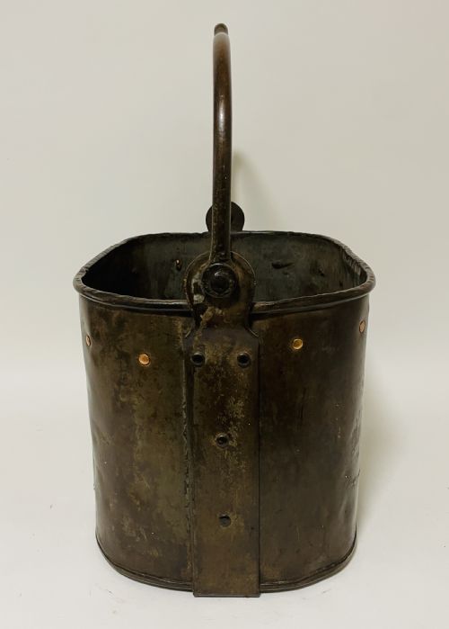 fig 2. Arts and Crafts Steel and Copper Coal Bucket
