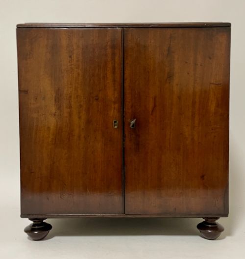 Regency Mahogany Table Cabinet