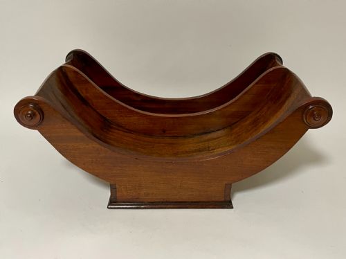 Georgian Mahogany Cheese Coaster