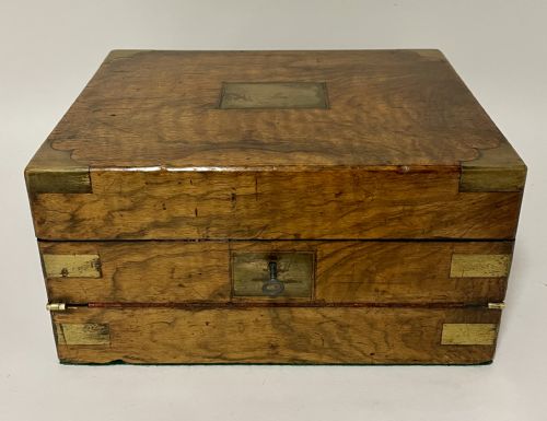 Victorian Walnut Writing Slope