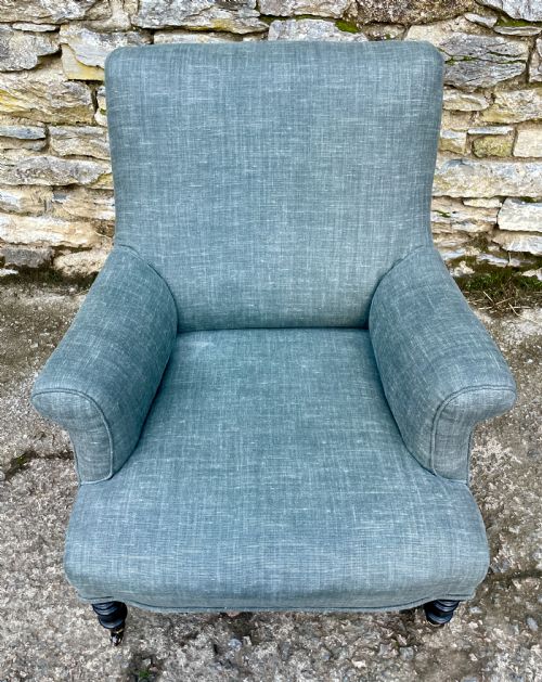 fig 1. Antique French Upholstered Armchair