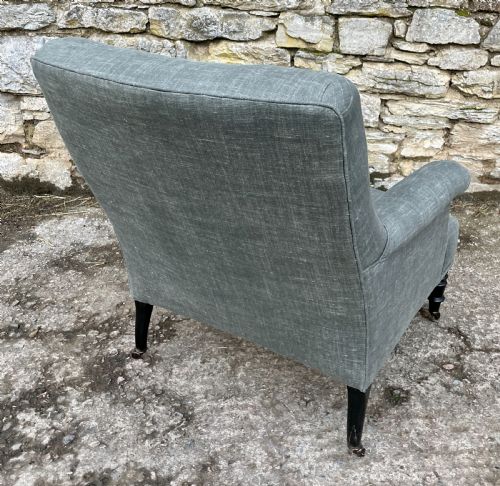 fig 3. Antique French Upholstered Armchair