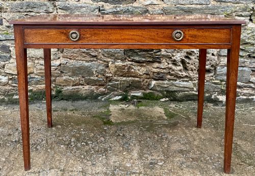 fig 1. Large Georgian Mahogany Side Table