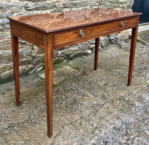 fig 2. Large Georgian Mahogany Side Table