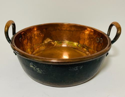 Early Victorian Copper Jam Pan