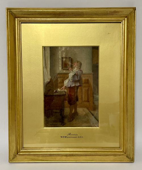 'Reverie' Watercolour by W.j.wainwright