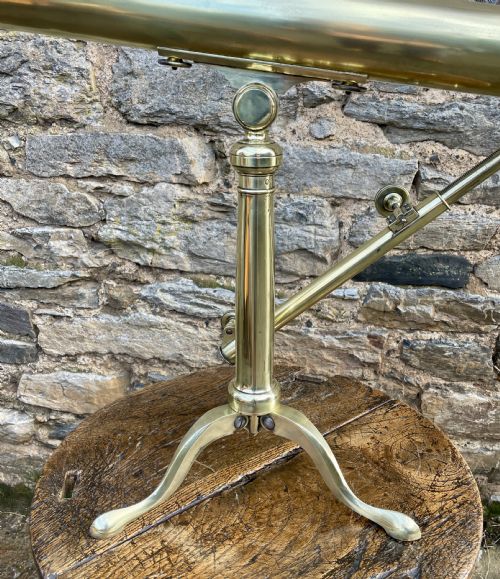 fig 1. Victorian Brass Library Telescope