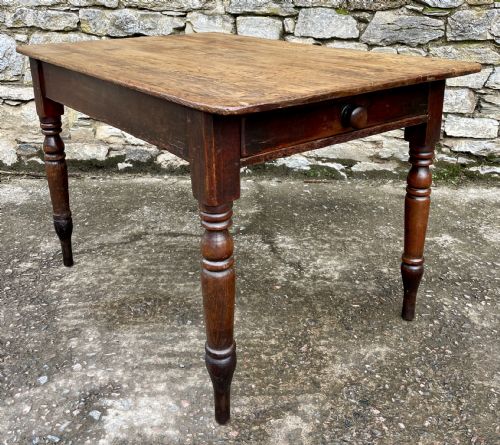 Victorian Pine Farmhouse Table