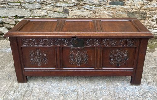 18th Century Oak Coffer
