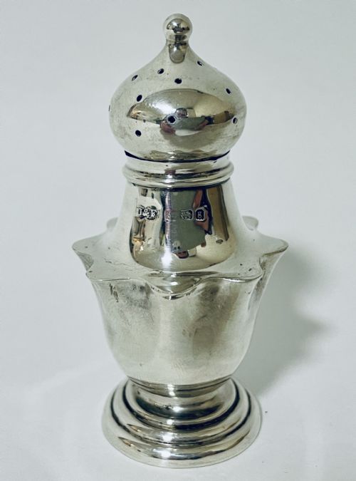 Edwardian Silver Pepper Pot