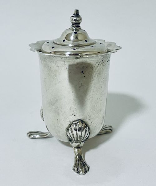 Antique Silver Pepper Pot