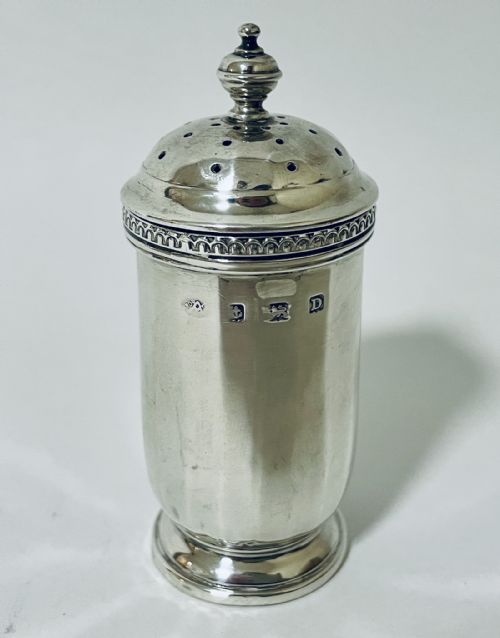 Antique Silver Pepper Pot