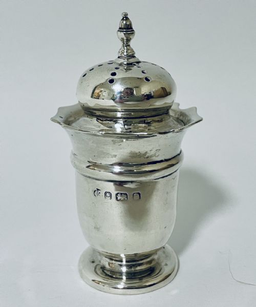 Edwardian Silver Pepper Pot
