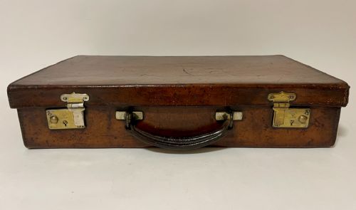 fig 1. Antique Leather Case