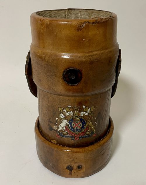 1945 Ww2 Military Leather Shell Carrier