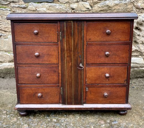 Antique Mahogany Multi-drawer Chest