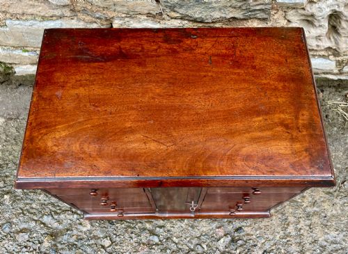 fig 2. Antique Mahogany Multi-Drawer Chest