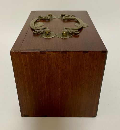 fig 2. Vintage Bone and Bamboo Mahjong Set
