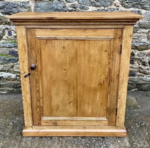 Small Antique Pine Cupboard