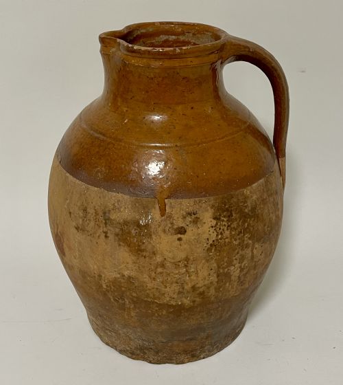 Large Antique Verwood Pottery Harvest Jug