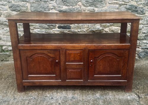18th Century Oak Serving Buffet