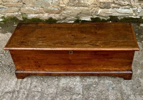 fig 1. Georgian Elm Blanket Box