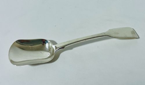 fig 1. Victorian Silver Caddy Spoon