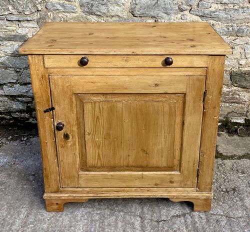 fig 1. Antique Stripped Pine Cupboard