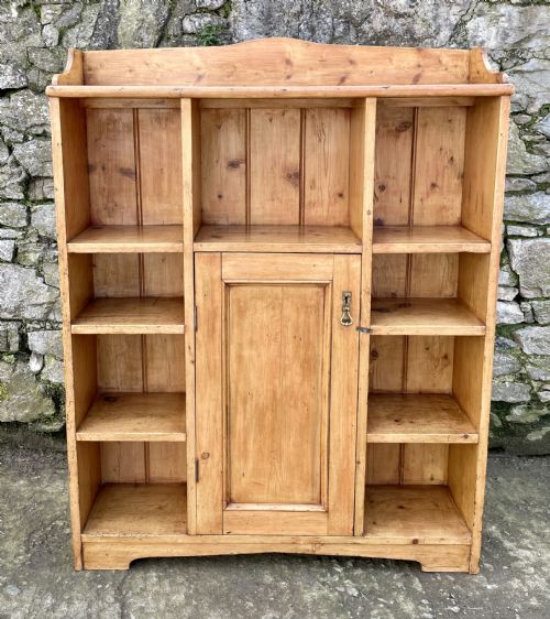 Antique Stripped Pine Shelves