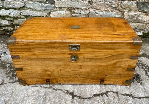 Antique Camphorwood Blanket Chest