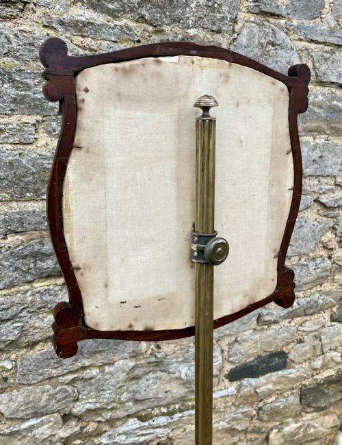 REGENCY ROSEWOOD POLE SCREEN - ADDITIONAL PHOTO 14