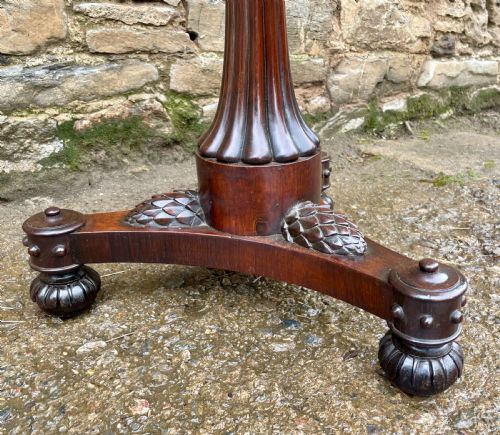 REGENCY ROSEWOOD POLE SCREEN - ADDITIONAL PHOTO 17