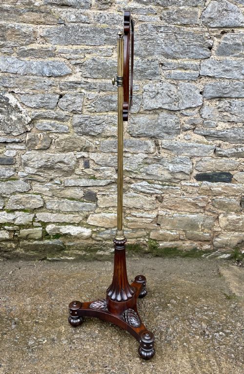 REGENCY ROSEWOOD POLE SCREEN - ADDITIONAL PHOTO 18