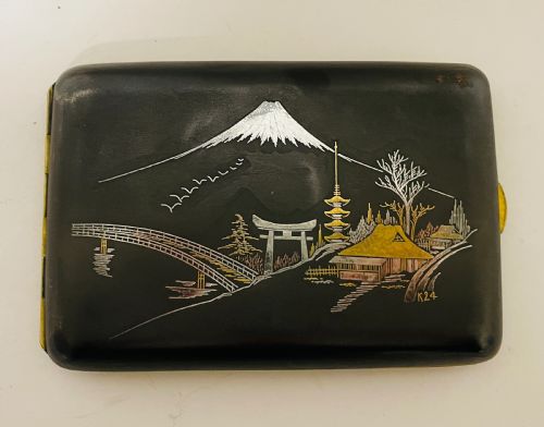 Japanese Inlaid Cigarette Case